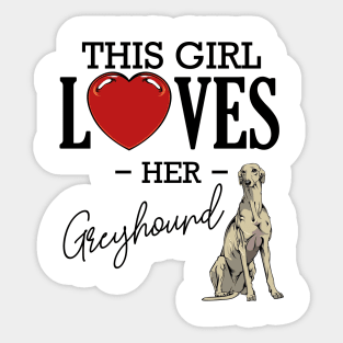 Greyhound Sticker